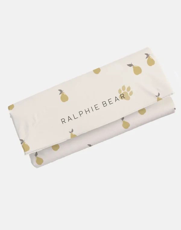 Ralphie Bear Travel Mat - Pears