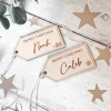 Set of 2 Personalised Wooden Gift Tags