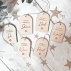 Set of 6 Personalised Wooden 'Something To' Gift Tags