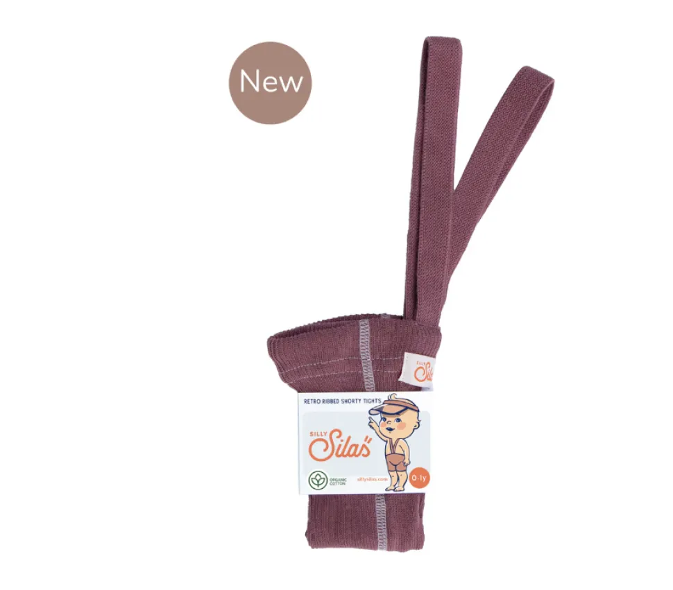 silly_silas_shorty_tights_0.webp Silly Silas Shorty Tights with Braces - Açaí Smoothie