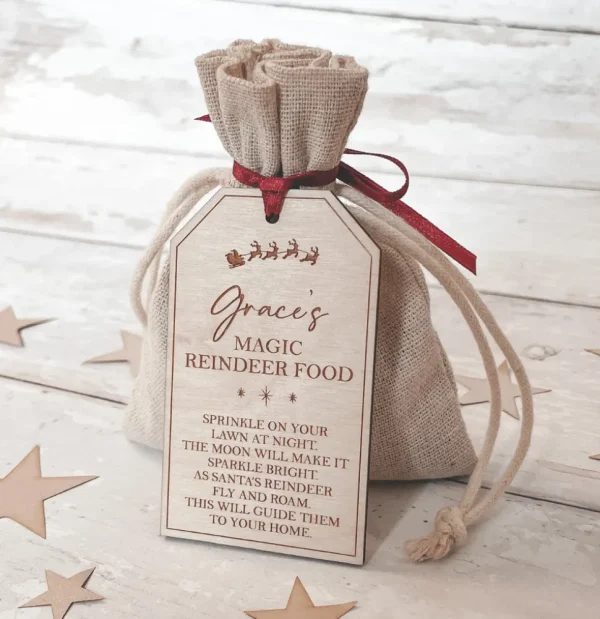 Tag Only* Personalised Magic Reindeer Food