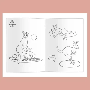 The Crush Series Colouring Book - Kangaroo Crush
