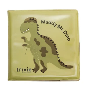 Trixie Colour Changing Bath Book - Muddy Mr. Dino
