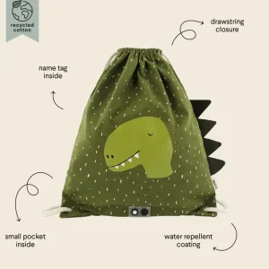 Trixie Drawstring Bag - Mr. Dino