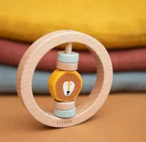 Trixie Round Rattle - Mr. Lion