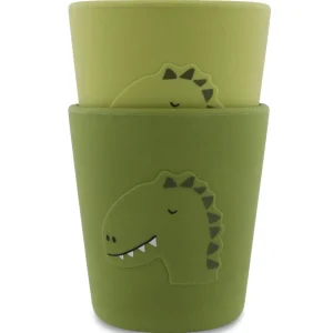 Trixie Silicone Cup 2-pack - Mr. Dino