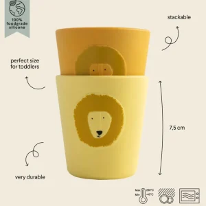 Trixie Silicone Cup 2-pack - Mr. Lion