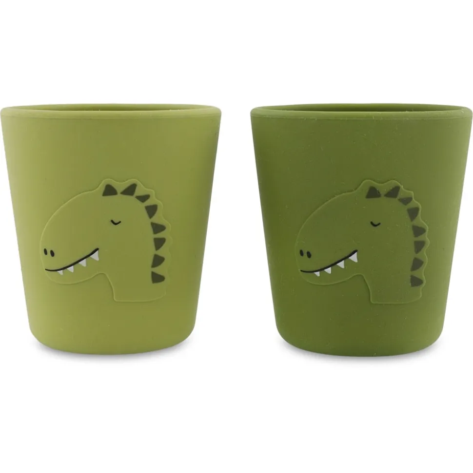 trixie_silicone_cup_pack__1.webp Trixie Silicone Cup 2-pack - Mr. Dino