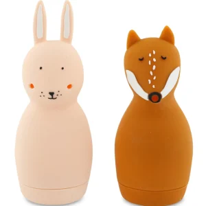Trixie Squeezy Animals Bath Toys - Mrs. Rabbit & Mr. Fox