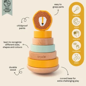 Trixie Stacking Toy - Mr. Lion