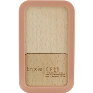 Trixie Wooden Silicone Baby Phone - Mrs. Cat