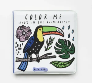 Wee Gallery Bath Book - Who's in the Rainforest?