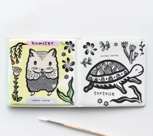 Wee Gallery Bath Book - Who Loves Pets?
