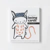 Wee Gallery Lacing Cards - Baby Animals