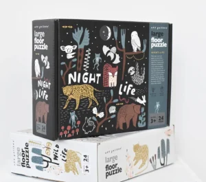 Wee Gallery Large Floor Puzzle - Wild Life