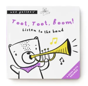 Wee Gallery Sound Book - Toot, Toot, Boom!