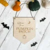 Welcome to our Pumpkin Patch Halloween Sign