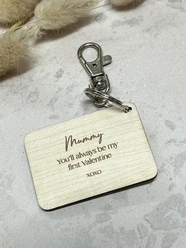 Wooden Love Letter with Personalised Note